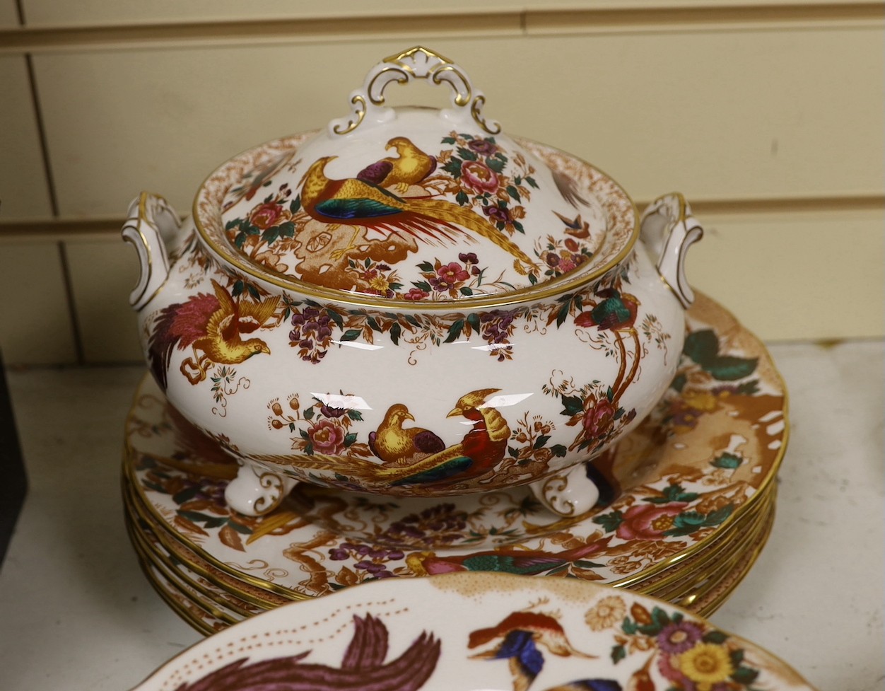 A Royal Crown Derby 'Olde Avesbury' part dinner service